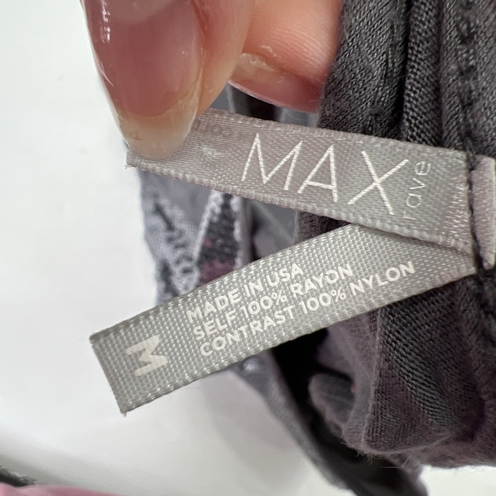 Sequin Tank Top Sz M Y2K Max Rave NYE McBling Going out Gray Fitted Glam USA - Picture 6 of 10